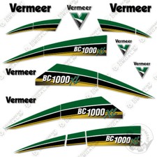 Fits Vermeer BC1000XL Tier 4i Gas Brush Chipper Decal Kit BC 1000 XL
