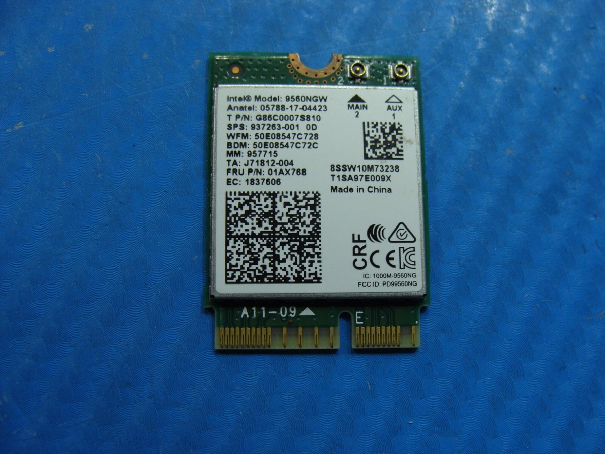 MSI GS65 Stealth 9SE Genuine WiFi Wireless Card 9560NGW