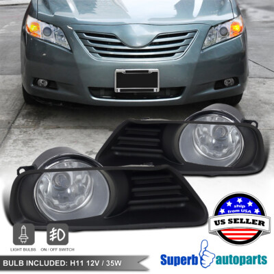 Fits 2007-2009 Toyota Camry Fog Lights Bumper Lamps Switch Wiring 07-09