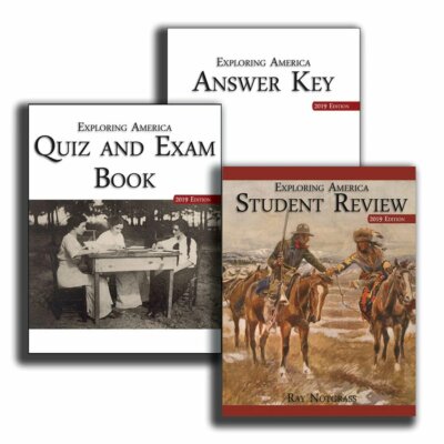 Notgrass Exploring America Student Review - (Quiz & Exam Pack) 2019 Edition NEW!