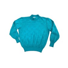 Courreges Vintage Green wool Sweater Size M