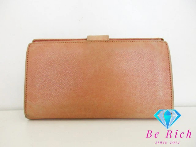 CHANEL Pink Caviar Leather Two-Fold Wallet with Coco Logo A13497