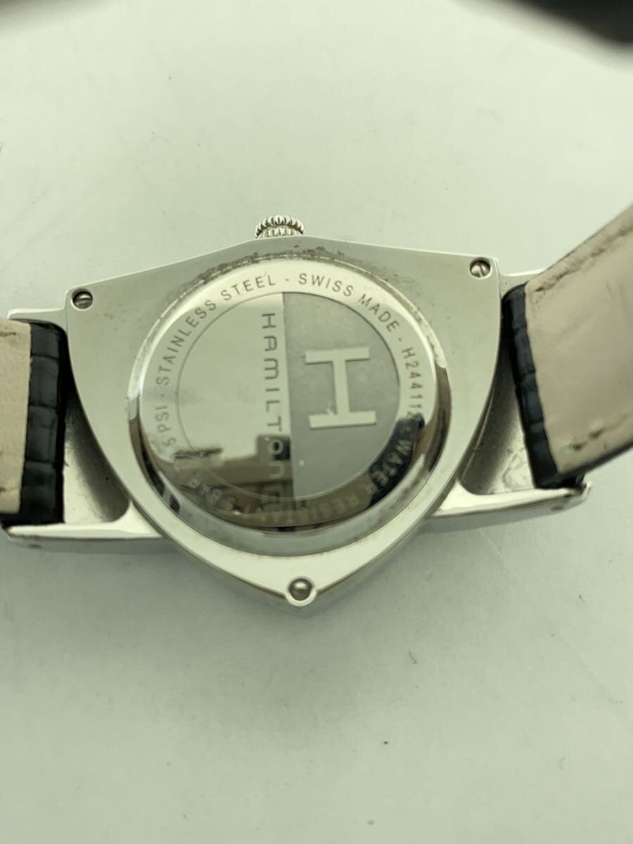 HAMILTON Quartz Watch Analog Leather BLK BLK H244112 image 3