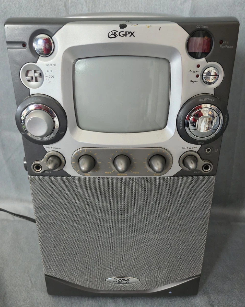 LECTEUR KARAOKÉ MULTI CD/VCD HYUNDAI HCV-1060 - SYSTÈME TOUT-EN-UN D'OCCASION (RARE)