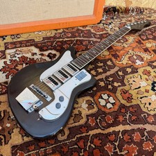 Vintage 1961 Ibanez Model 1880 Japan Tobacco Sunburst Thru Solid Guitar *1960s*