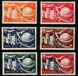 MONACO 1949 1950 The 75th Anniversary of U.P.U. MNH (172)