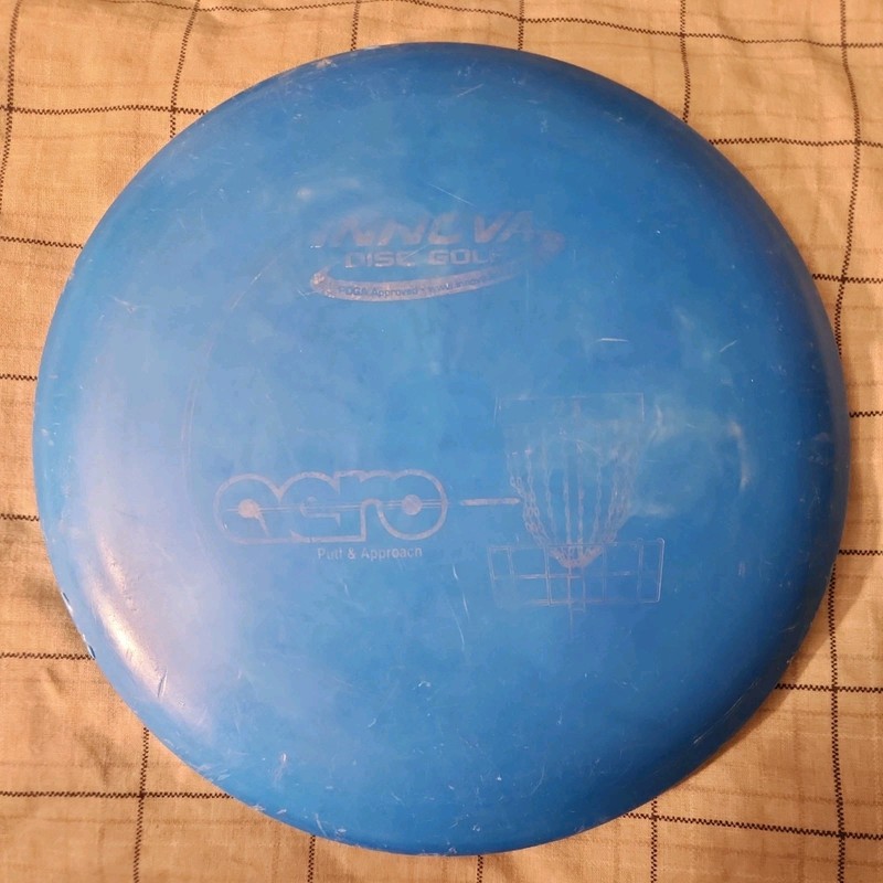 Innova DX Aero PFN 173g Disc Golf Putter Rancho Cucamonga No Ink Patent Numbers 