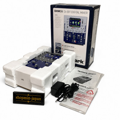 Numark DXM06 2-Kanal 24 Bit Digital Mixer DJ Scratch Effekte Musik aus Japan