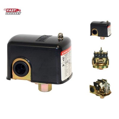 Water Well Pressure Control & Air-Pump Pressure Switch, 40-60 PSI Pressure Se...