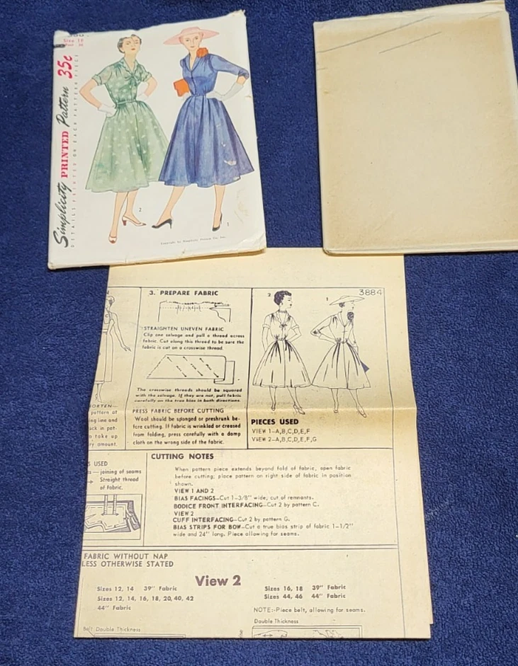 12 VTG Sewing Patterns 50's-60’s Women's most size 16 Advance Simplicity Mccall - Image 4 of 4