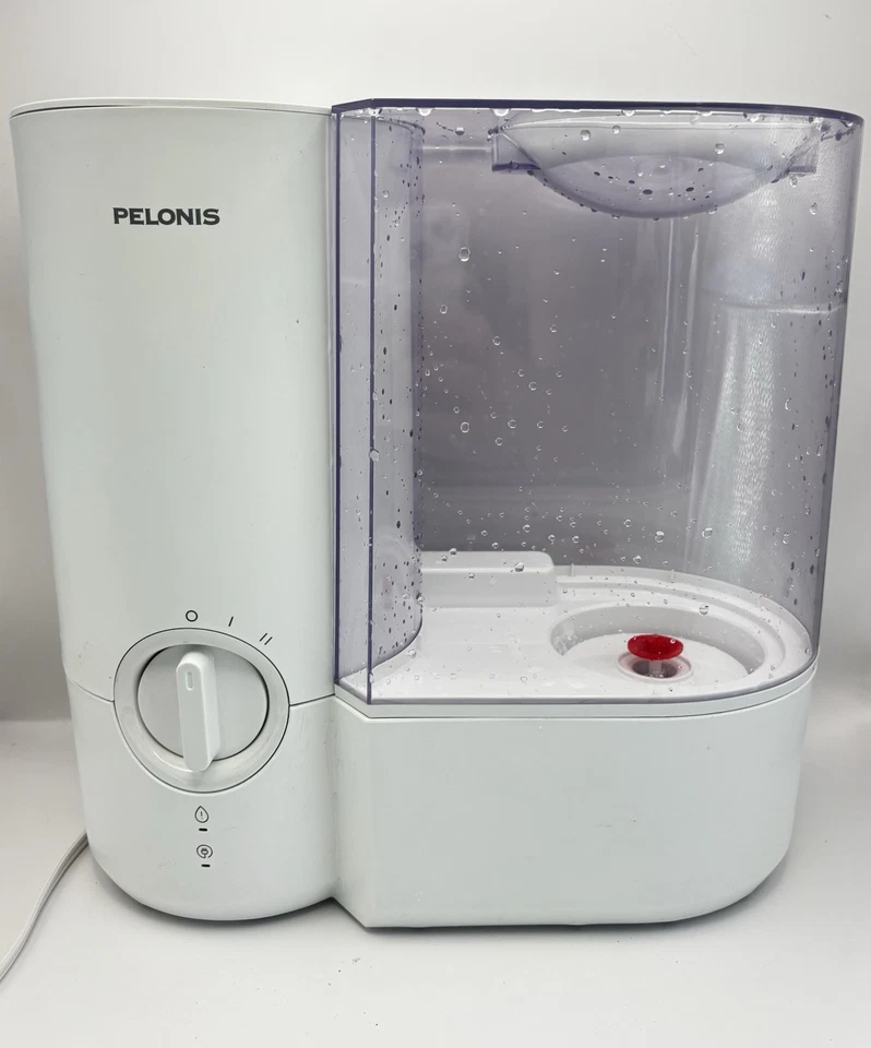 Pelonis 1.2 Gallon Warm Mist Humidifier White PSU12W1WW Filter Free - Image 2 of 3