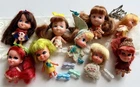 Lot Of 9 Vintage 1960’s Mattel Little Kiddles Dolls