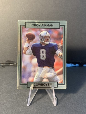 #ad Troy Aikman 1990 Action Packed #51 Dallas Cowboys $1.75