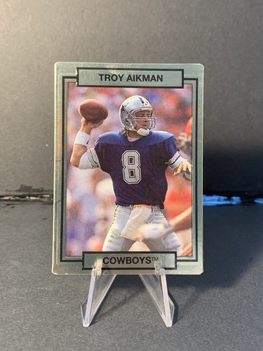 Troy Aikman #51 1990 Action Packed card