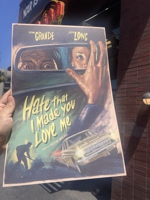 Ariana Grande  Hate That I Made You Love Me  Promo Poster With Protector