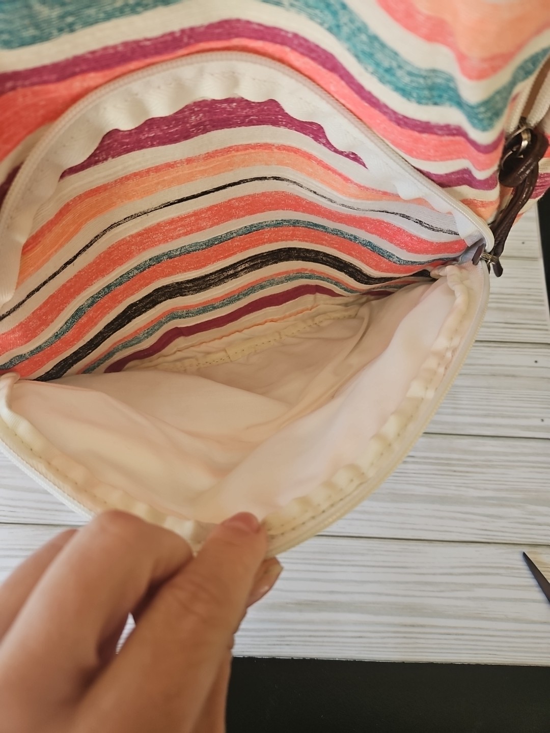 Roxy Always Core Mini Backpack In Multicolored Sa… - image 4