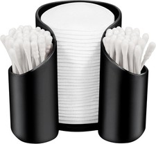 Plastic Cotton Pad Dispenser Swab Holder Bathroom Cotton Pad QTips Holder