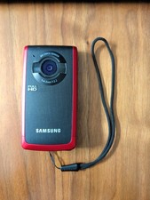 Samsung HMX-W200RN works but screen cracked, see description 