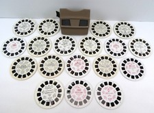 View-Master Lot of 18 Complete 3 Reel Sets Cartoons, Disney, TV Shows w/ Viewer