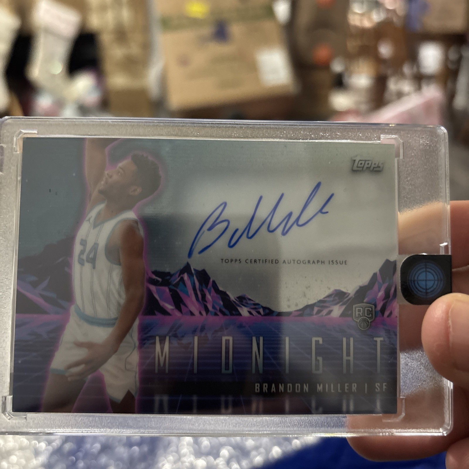 2023-24 Topps Midnight Brandon Miller Rookie Horizon Signatures RC Auto #RHS-BM