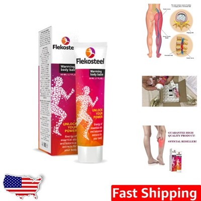 3 Tubes HENDEL'S GARDEN Flekosteel Warming Body Balm
