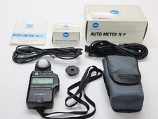 Minolta Auto Meter IV F, Complete with Instructions, Attachments, Boxes, Papers