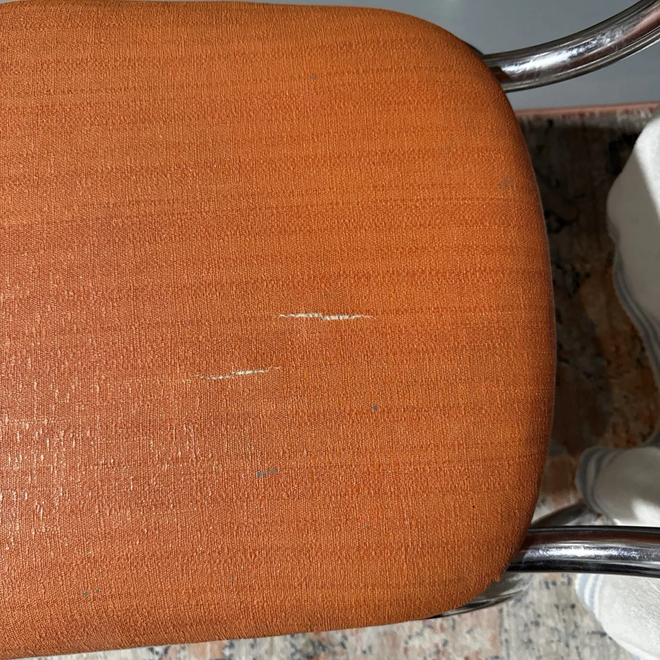 Retro Dining Table Set With Leaf - Image 4 of 4