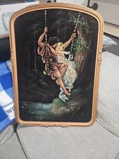 “Springtime” Pierre Auguste Cot Framed Oil On Canvas