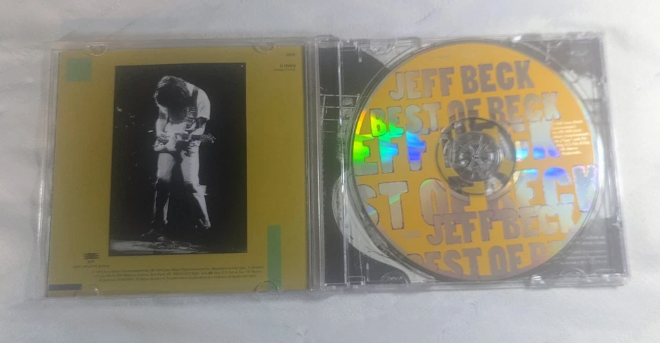 Jeff Beck - Best Of Beck - CD - 1995 - Sony Foto 3 de 3