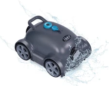 Cordless Robotic Pool Cleaner,Automatic Pool Vacuum Robot for In-Ground/Above Gr