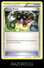 ENERGY RESET 98/124 UC FATES COLLIDE POKEMON NM/M