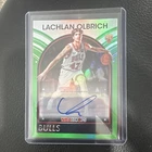 Topps Hoops 1989 Signatures Lachlan Olbrich Chicago Bulls Refrac RC Auto #89S-LO