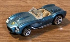 HOT WHEELS FERRARI CONVERTIBLE Teal Vintage 1990  Loose  Used Great Shape