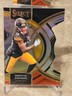 2023 Panini Select #124 Diontae Johnson Black and Red Prizms Die Cuts Steelers