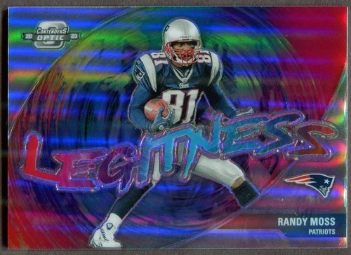 Panini Football Contenders Optic 2023 Randy Moss Legitness Prizm Patriots
