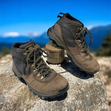 Timberland Mt. Maddsen Waterproof Mid Hiker Brown Leather Boots Men  s Size 11.5