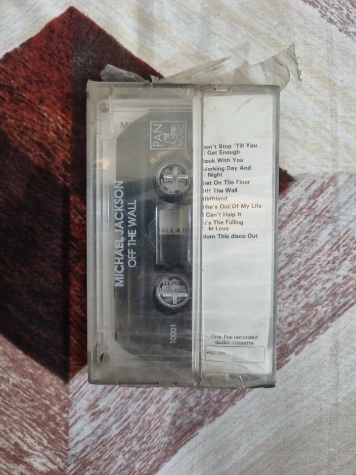 Michael Jackson Off The Wall 1996 EDITION INDIA CASSETTE SEALED - Image 3 of 4