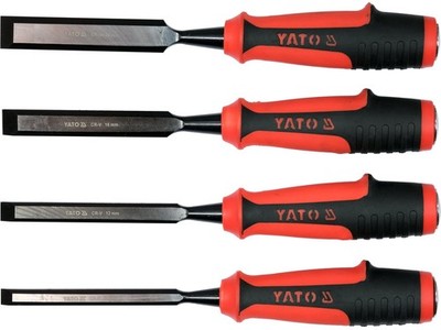 Yato Gouge Set 4pc 10-12-16-20mm CrV YT-6281