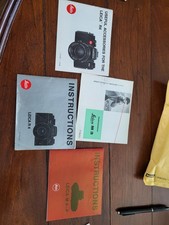 Leica M4-P Camera Genuine 1980 Instruction Manual / User Guide In English