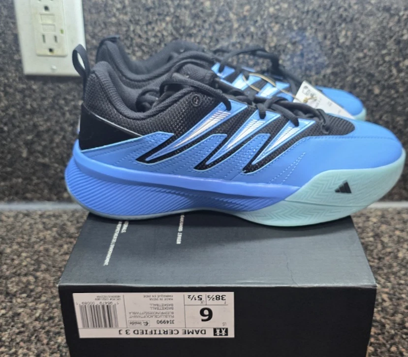 a Adidas Dame Certified 3 Low Pulse Blue for sale | eBay