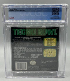 Tecmo Bowl Nintendo Game Boy Oval SOQ Sealed New CGC 8.5 A Graded