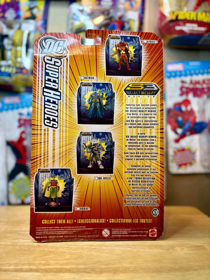 NEW Mattel S3 Select Sculpt Series DC Superheroes AZRAEL Figure (2006) - Image 2 of 4
