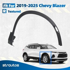 For 2019-2026 Chevy Blazer Front Fender Flare Wheel Molding Trim Textured Right For 2019-2026 Chevy Blazer Front Fender Flare Wheel Molding Trim Textured Right