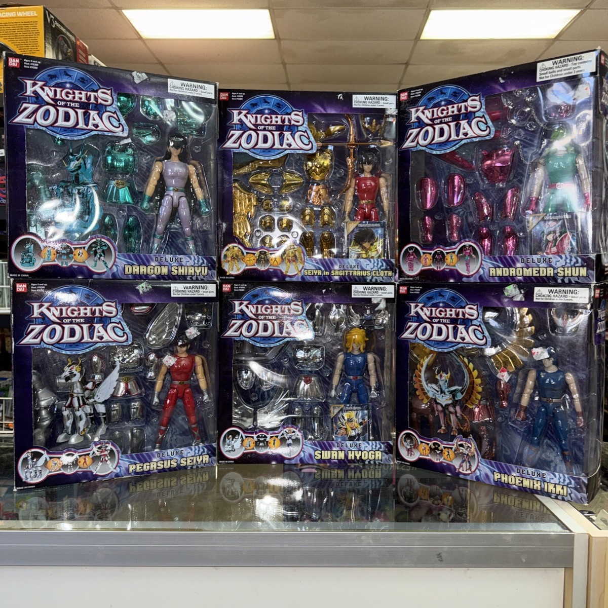 BANDAI KNIGHTS OF THE ZODIAC DELUXE LOT OF 6 New! | eBay