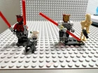 Custom Star Wars Minifigure Lot of 2 - Darth Maul +Savage Opress Droids NOT LEGO