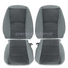 Both Driver & Passenger Replacement Seat Cover Gray For 13-18 Dodge Ram 1500 SLT