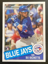 Bo Bichette 2020 Topps 1985 35th Anniversary Rookie Toronto Blue Jays #85-97