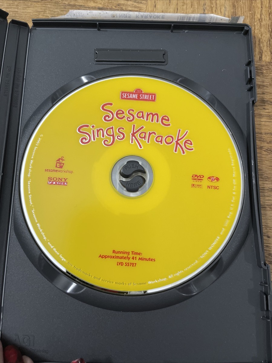 Sesame Street Sesame Sings Karaoke DVD 74645572796 | eBay UK
