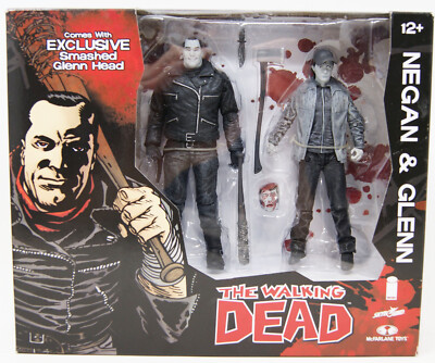 McFarlane Toys - The Walking Dead - Skybound Exclusive - Negan & Glenn - B & W