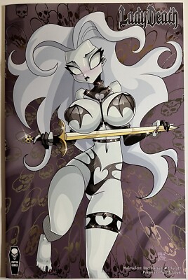 Lady Death Malevolent Decimation 2 Mendoza Foil Variant NM